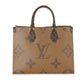 Louis Vuitton Louis Vuitton Giant Reverse Monogram Canvas Onthego MM