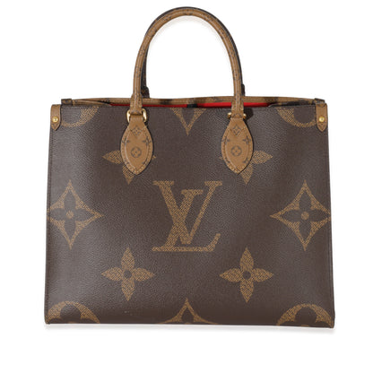 Louis Vuitton Louis Vuitton Giant Reverse Monogram Canvas Onthego MM
