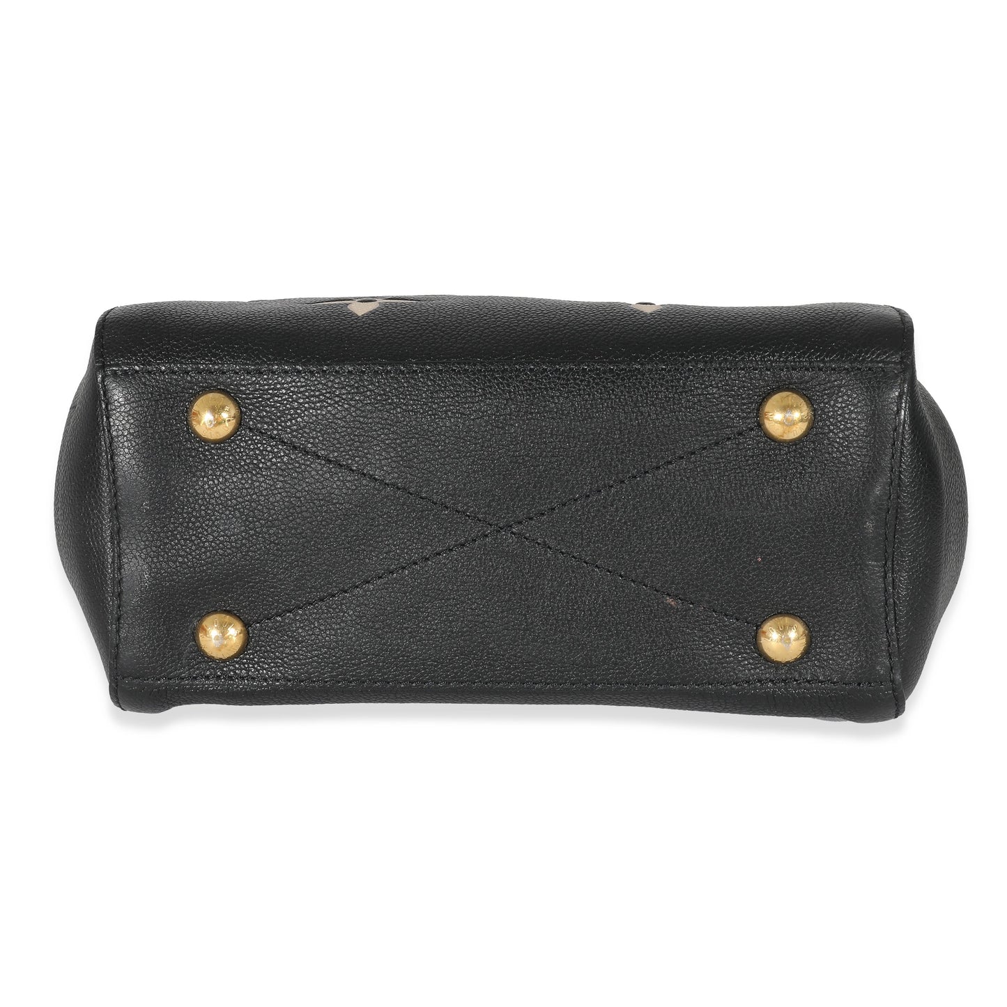 Louis Vuitton Louis Vuitton Black Beige Monogram Empreinte Montaigne BB