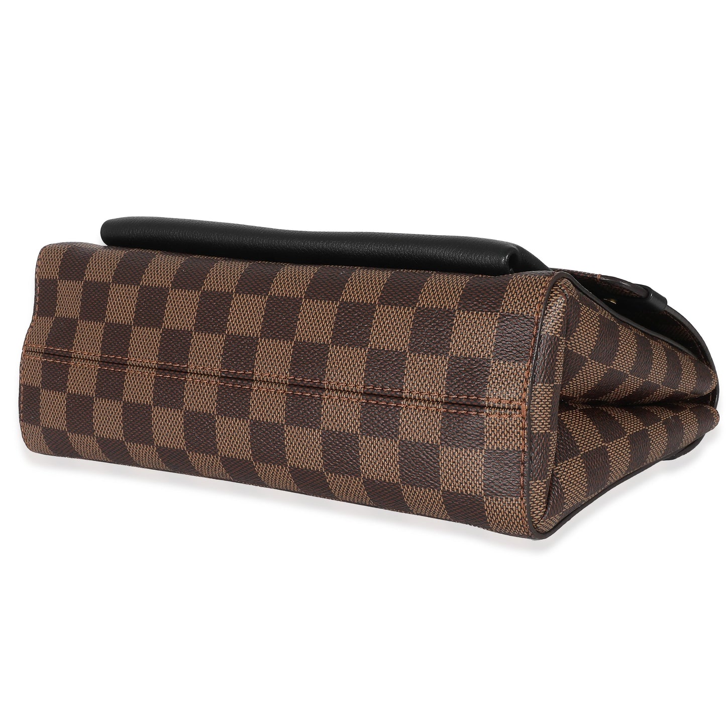 Louis Vuitton Louis Vuitton Black Taurillon Damier Ebene Canvas Vavin PM