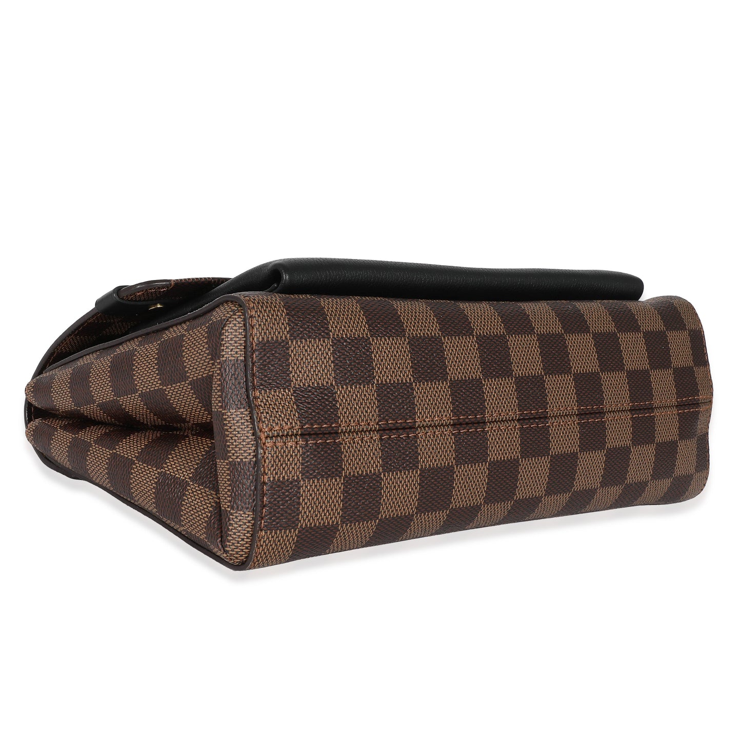 Louis Vuitton Louis Vuitton Black Taurillon Damier Ebene Canvas Vavin PM
