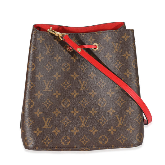 Louis Vuitton Louis Vuitton Coquelicot Monogram Canvas NéoNoé MM