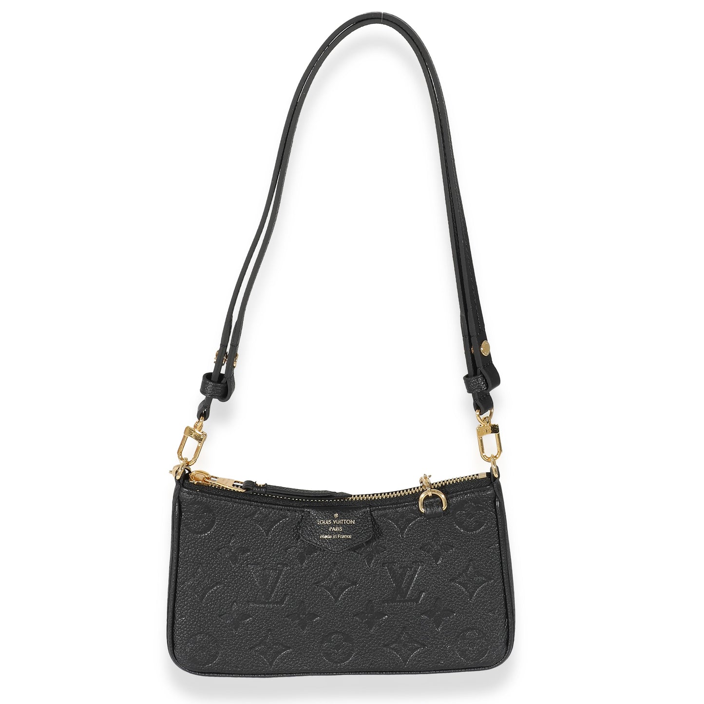 Louis Vuitton Louis Vuitton Black Empreinte Easy Pouch On Strap