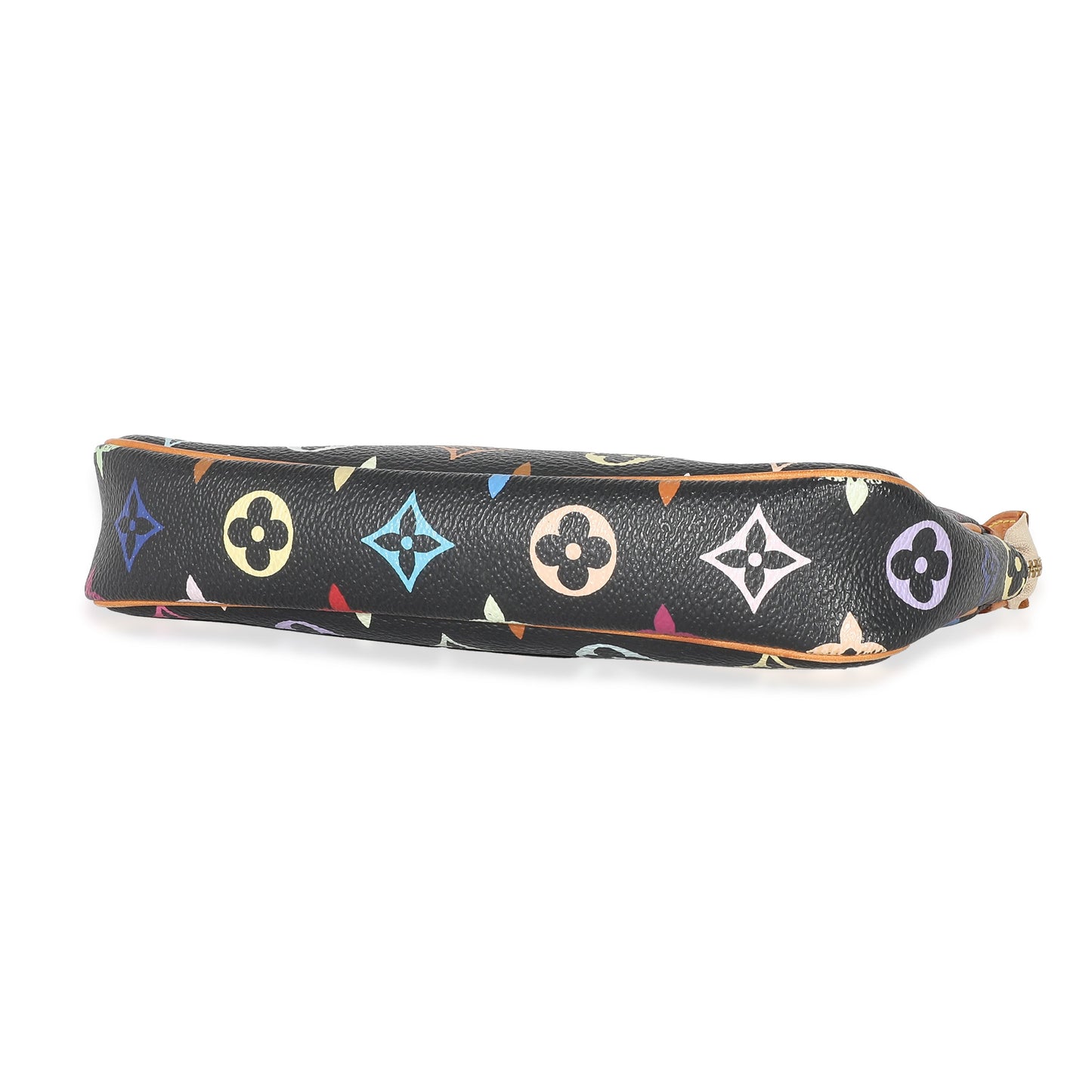 Louis Vuitton x Takashi Murakami Black Multicolor Canvas Pochette Accessories