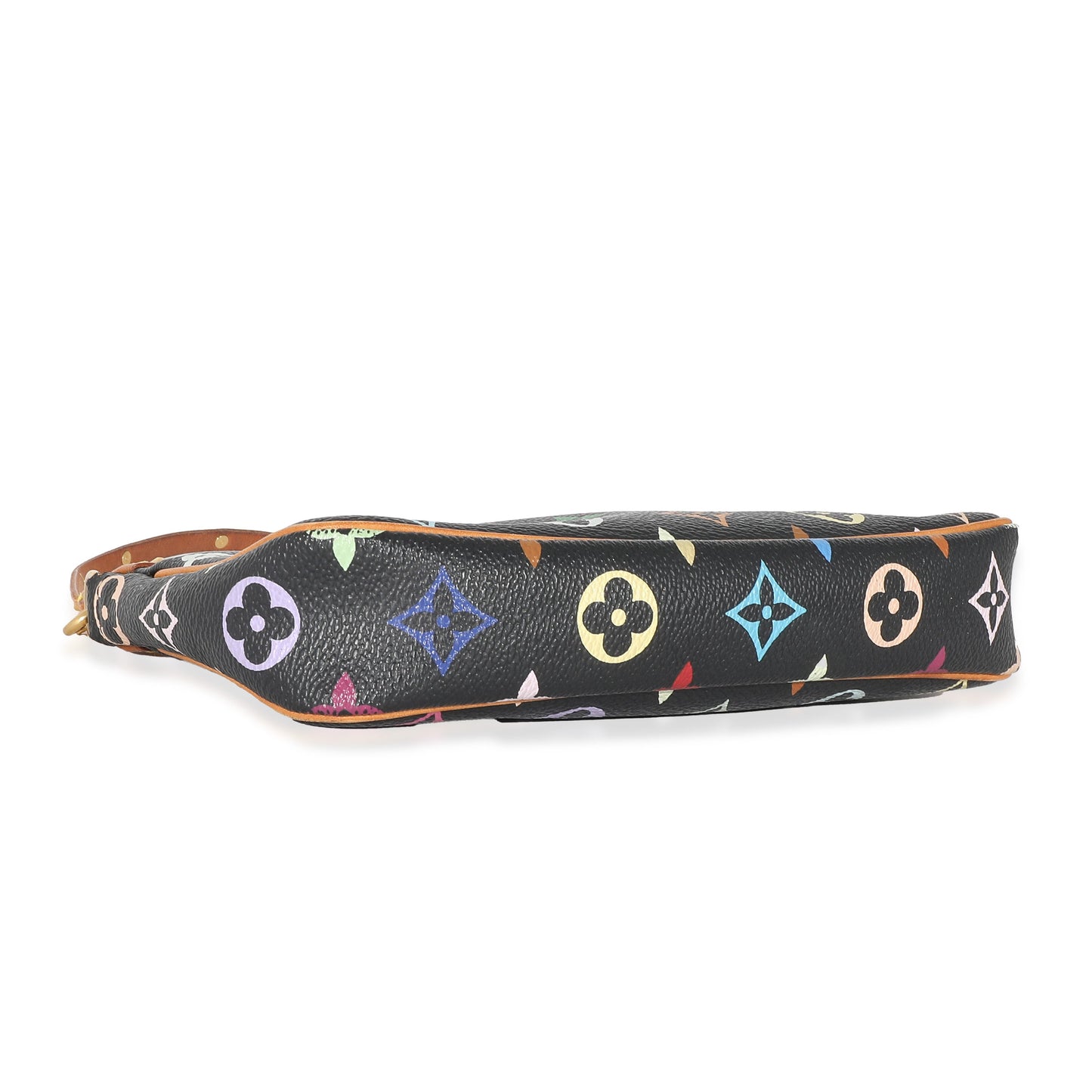 Louis Vuitton x Takashi Murakami Black Multicolor Canvas Pochette Accessories