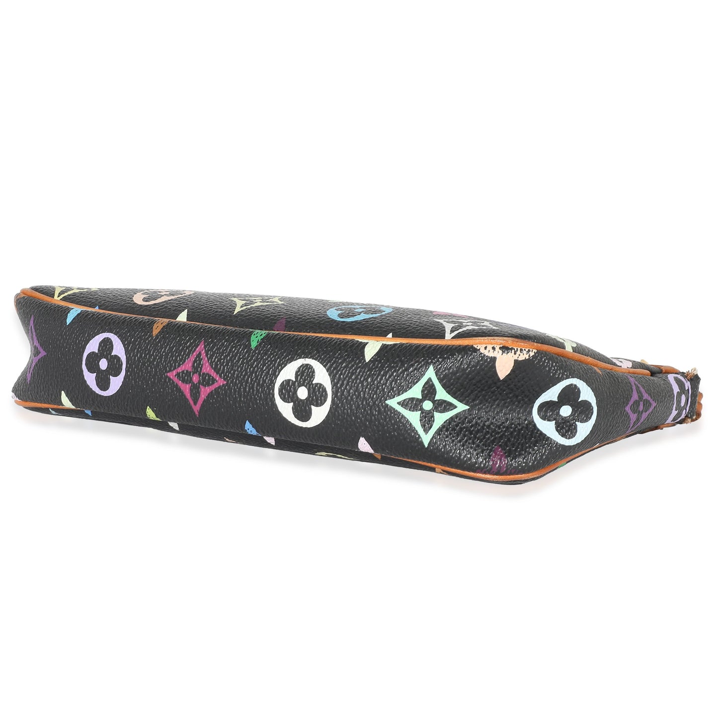 Louis Vuitton x Takashi Murakami Black Multicolore Canvas Pochette Accessoires