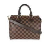 Louis Vuitton Louis Vuitton Damier Ebene Canvas Speedy Bandoulière 25