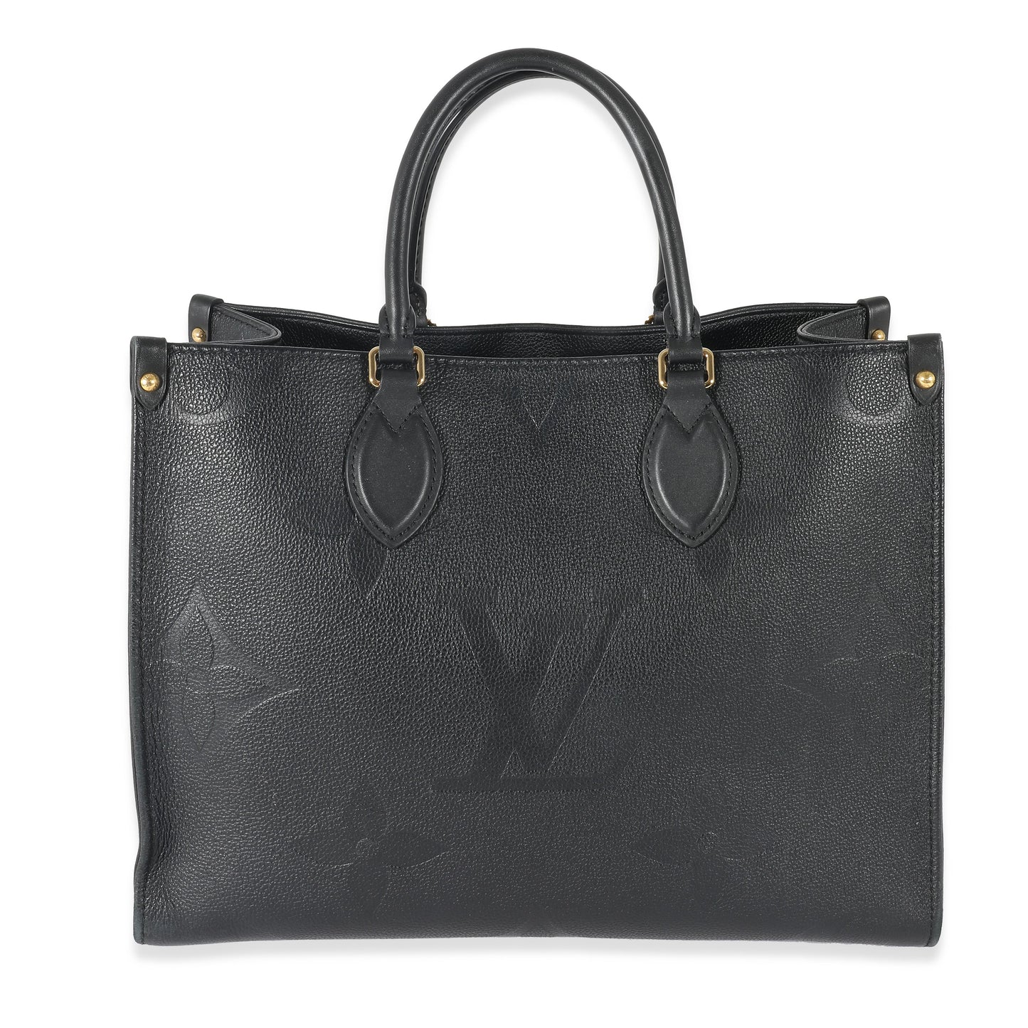 Louis Vuitton Black Monogram Empreinte Giant Onthego MM