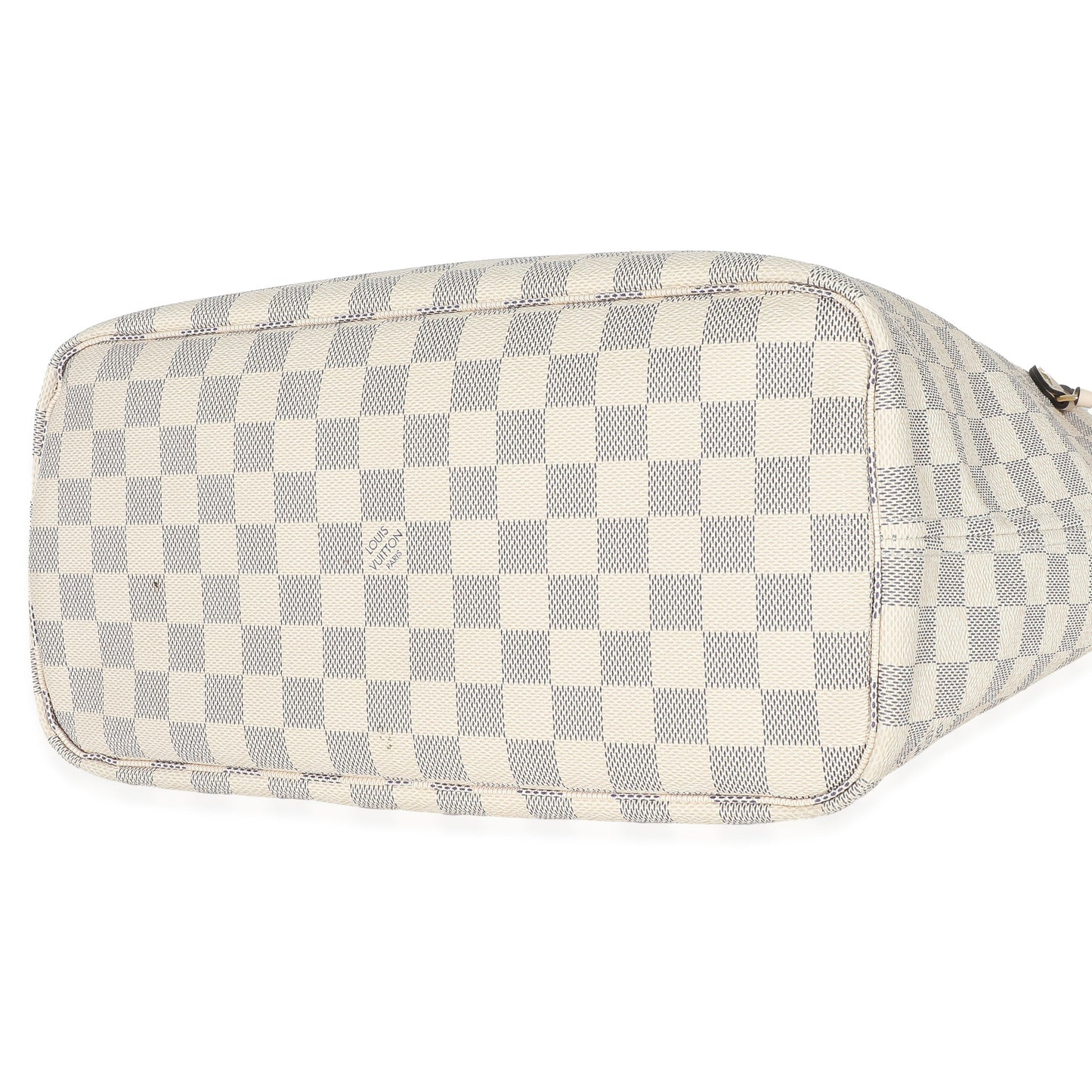 Louis Vuitton Louis Vuitton Damier Azur Canvas Braided Neverfull MM