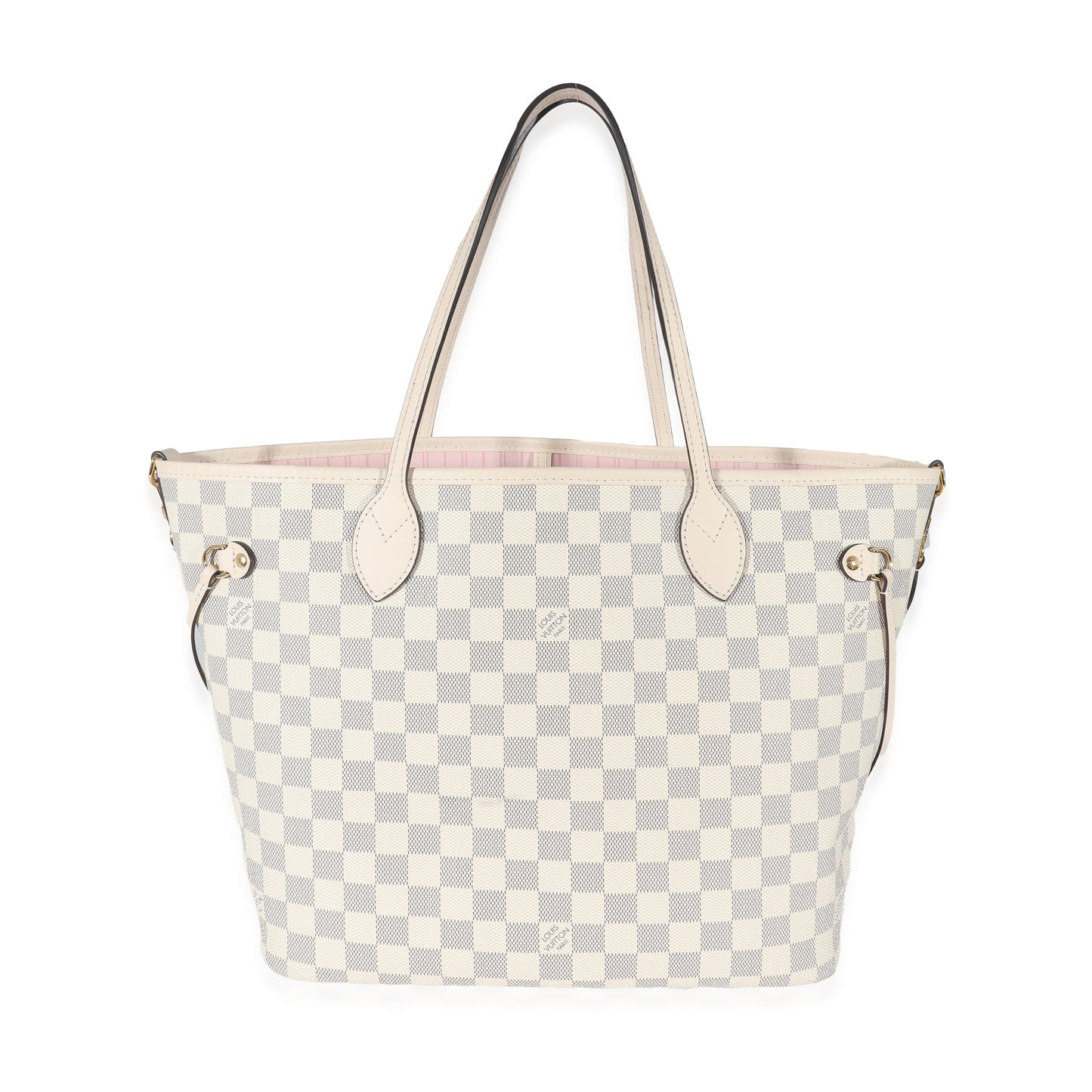 Louis Vuitton Louis Vuitton Damier Azur Canvas Braided Neverfull MM
