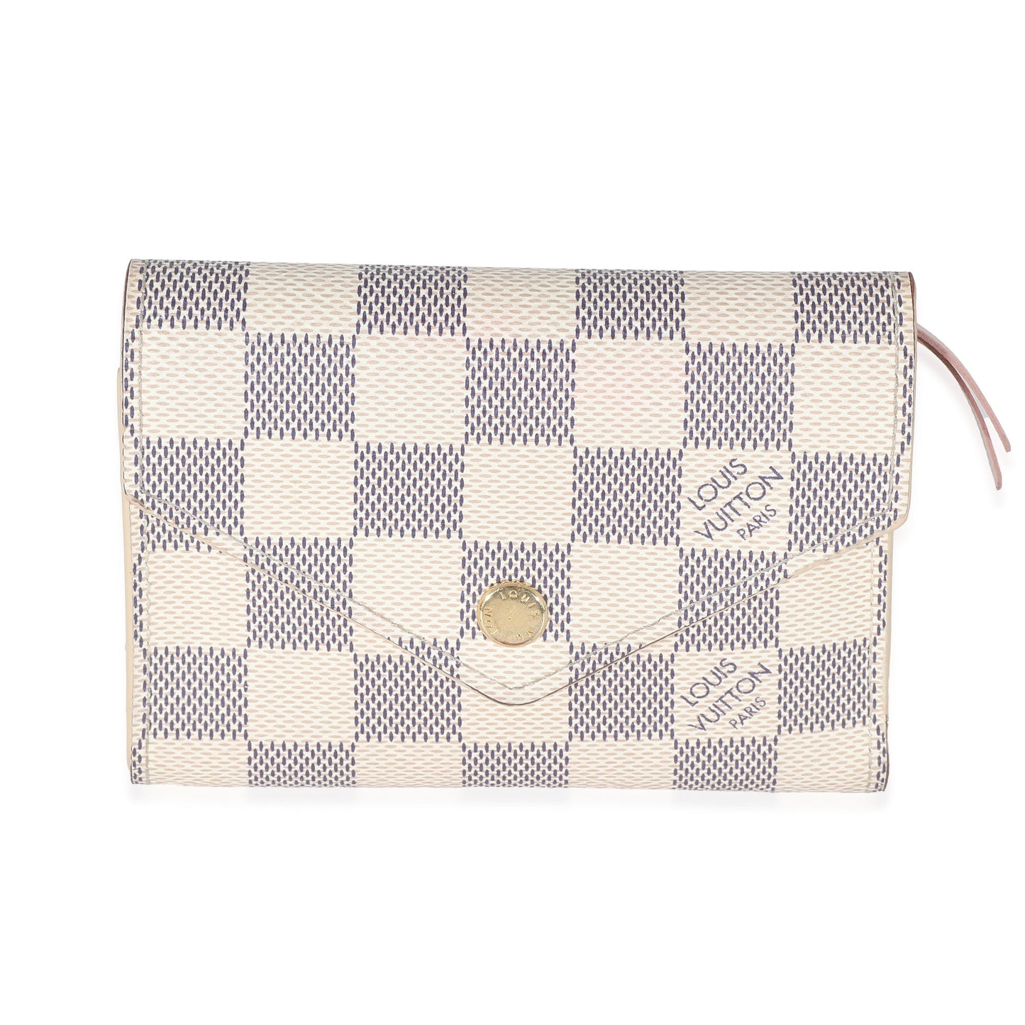 Louis Vuitton Louis Vuitton Damier Azur Canvas Victorine Wallet