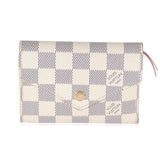 Louis Vuitton Louis Vuitton Damier Azur Canvas Victorine Wallet
