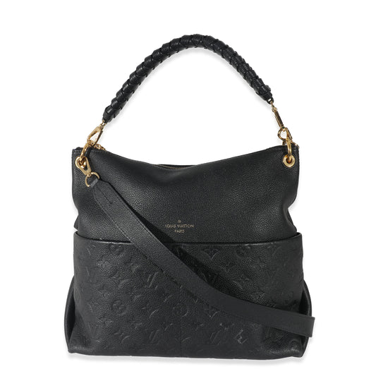 Louis Vuitton Louis Vuitton Black Monogram Empreinte Maida Hobo