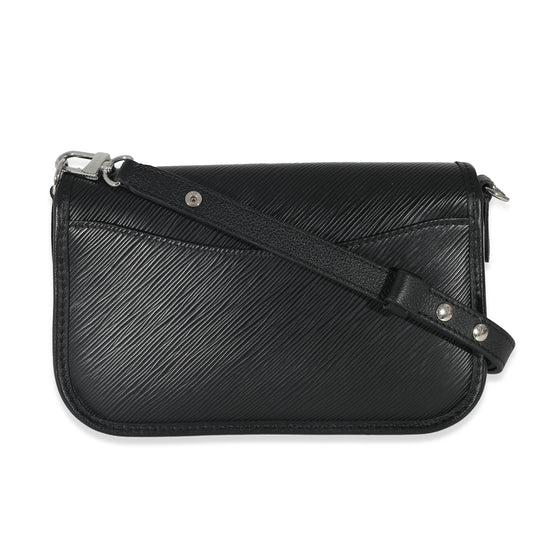 Louis Vuitton Louis Vuitton Black Epi Leather Buci Crossbody Bag