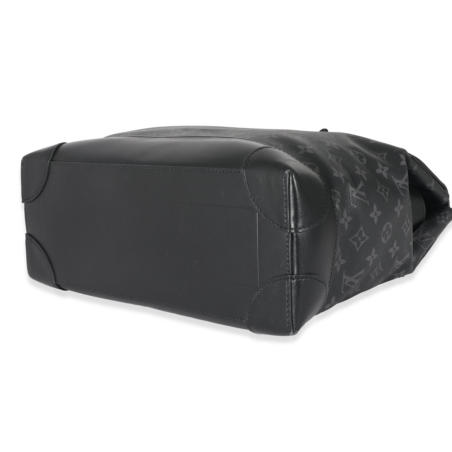 Louis Vuitton Louis Vuitton Black Taurillon Monogram Eclipse Steamer PM