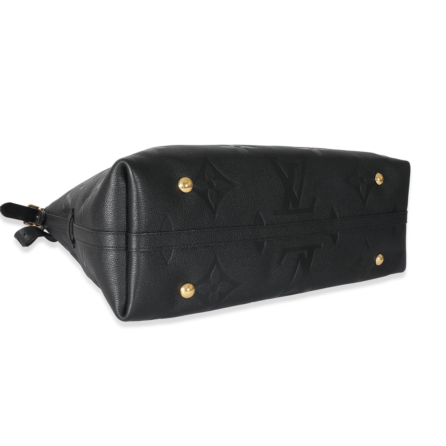 Louis Vuitton Louis Vuitton Black Monogram Empreinte Carryall MM 