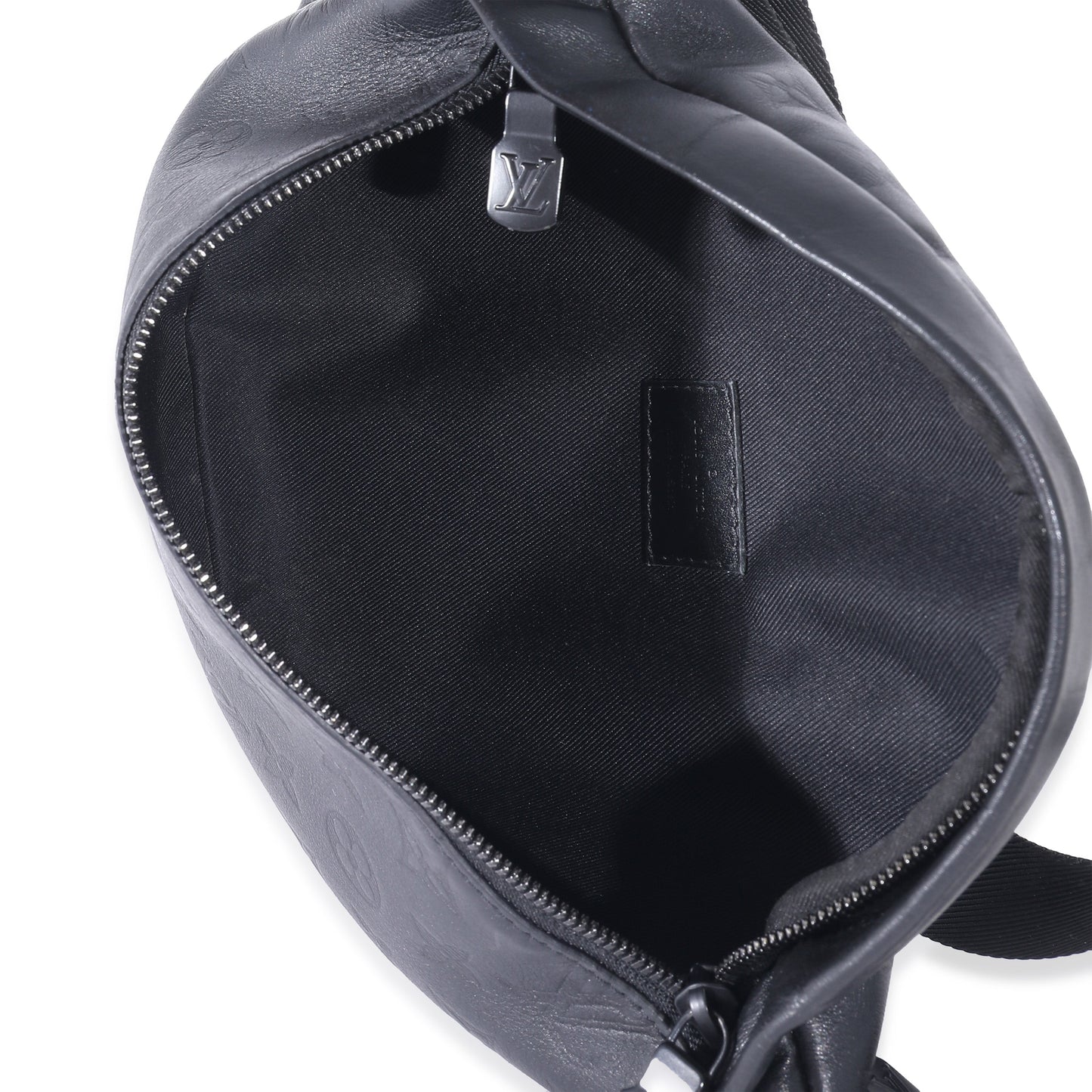 Louis Vuitton Louis Vuitton Black Calfskin Monogram Shadow Discovery Bumbag