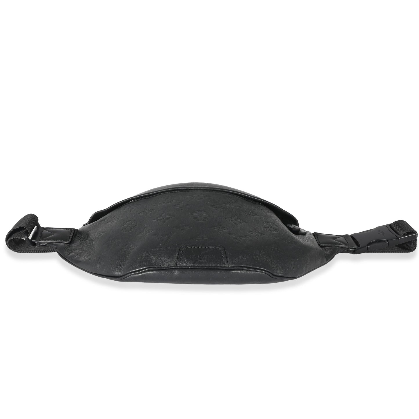 Louis Vuitton Louis Vuitton Black Calfskin Monogram Shadow Discovery Bumbag