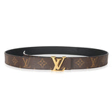 Louis Vuitton Louis Vuitton Monogram Canvas LV Initiales 30mm Reversible Belt 95