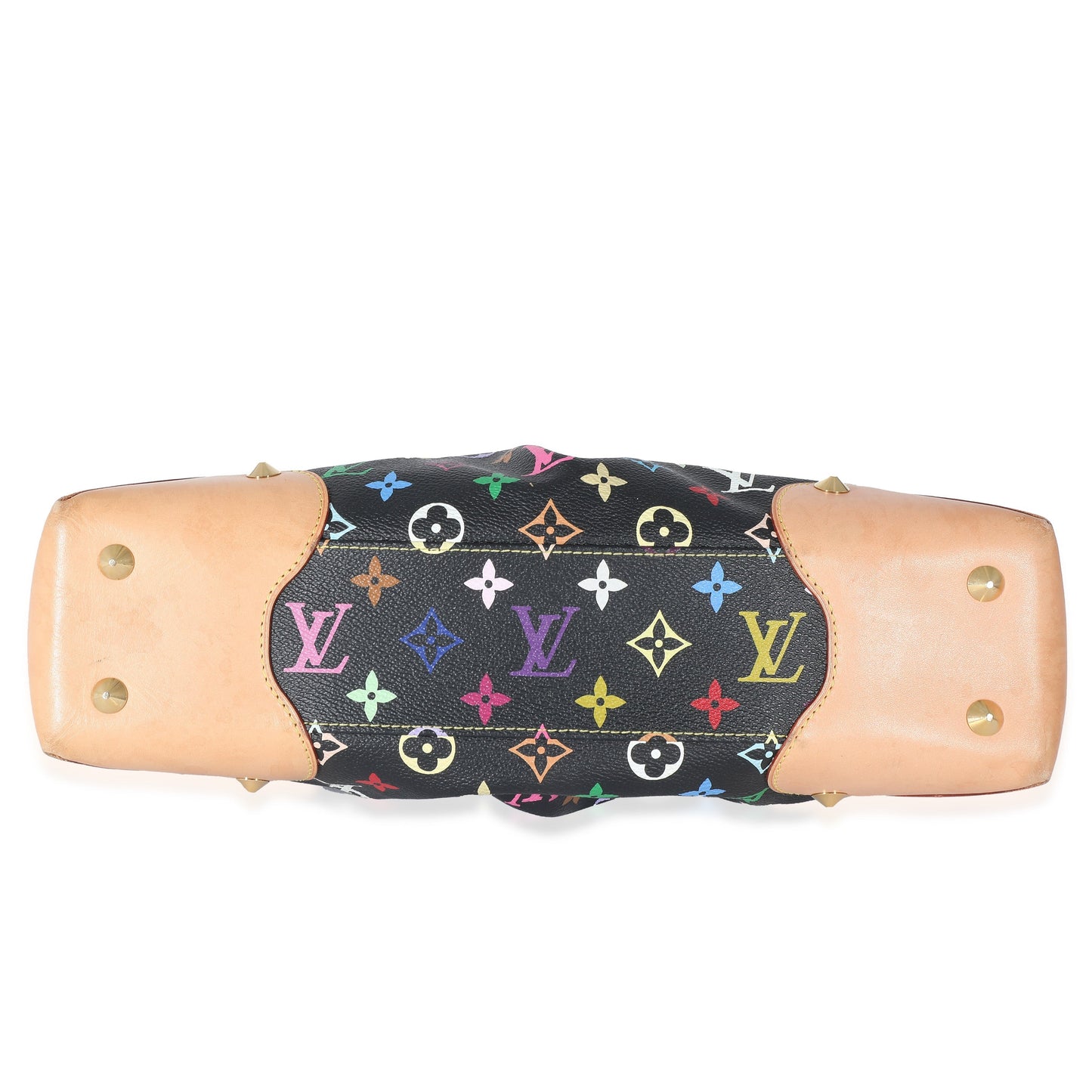 Louis Vuitton Louis Vuitton Black Monogram Multicolor Canvas Judy MM