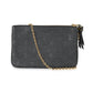 Louis Vuitton Louis Vuitton Black Empreinte Double Zip Pochette