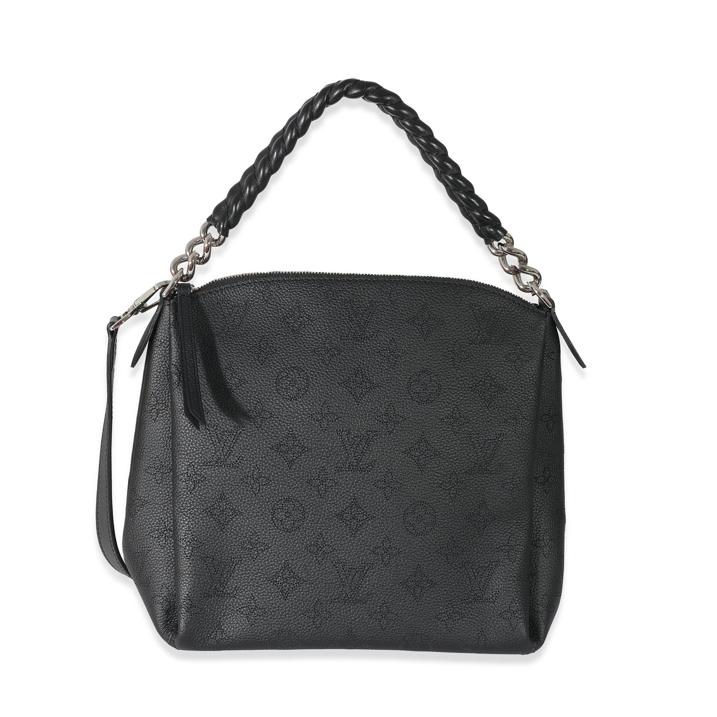 Louis Vuitton Louis Vuitton Black Mahina Babylone Chain BB