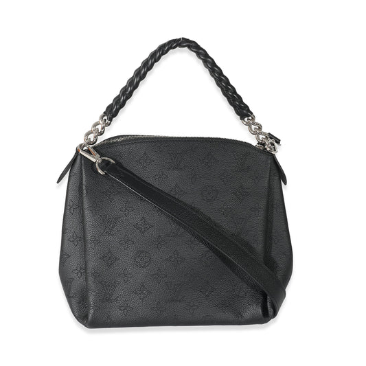 Louis Vuitton Louis Vuitton Black Mahina Babylone Chain BB