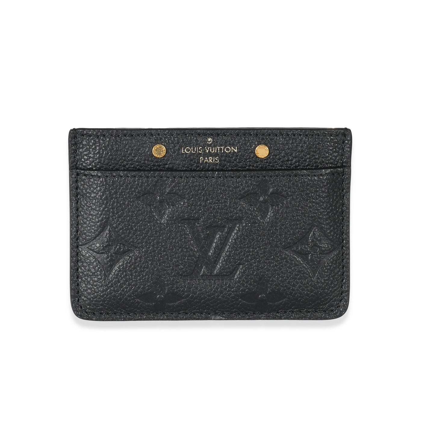 Louis Vuitton Louis Vuitton Black Empreinte Card Holder