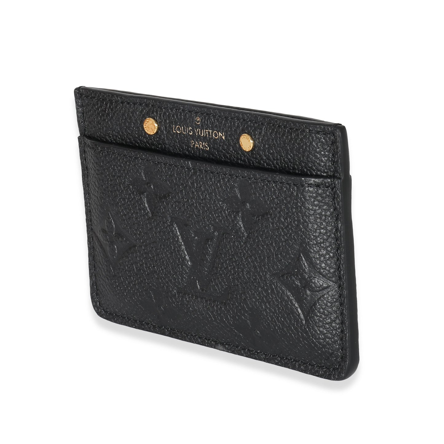 Louis Vuitton Louis Vuitton Black Empreinte Card Holder