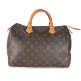 Louis Vuitton Louis Vuitton Monogram Canvas Speedy 30