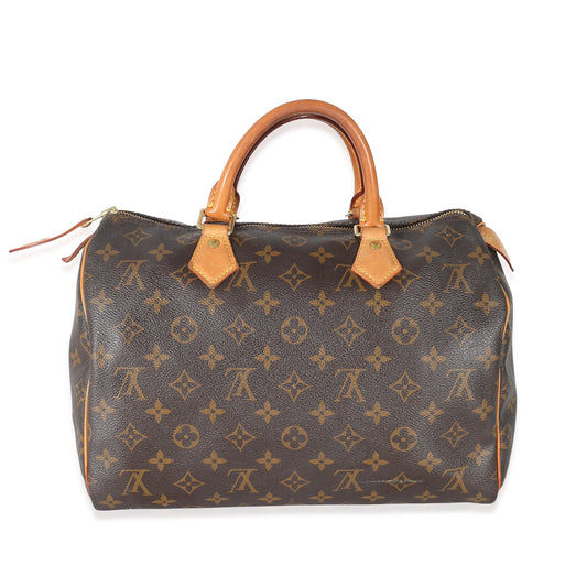 Louis Vuitton Louis Vuitton Monogram Canvas Speedy 30
