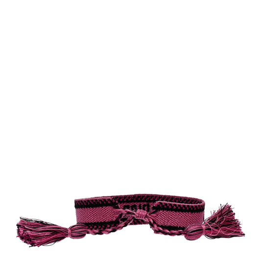 Christian Dior Woven Cotton J'Adior Friendship Bracelet Pink Multicolor