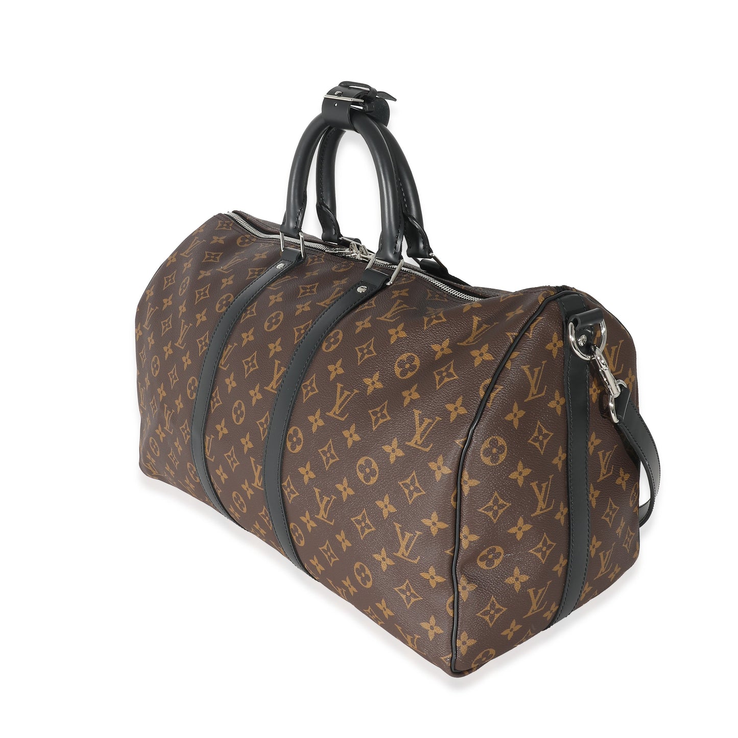 Louis Vuitton Louis Vuitton Monogram Macassar Canvas Keepall Bandoulière 45