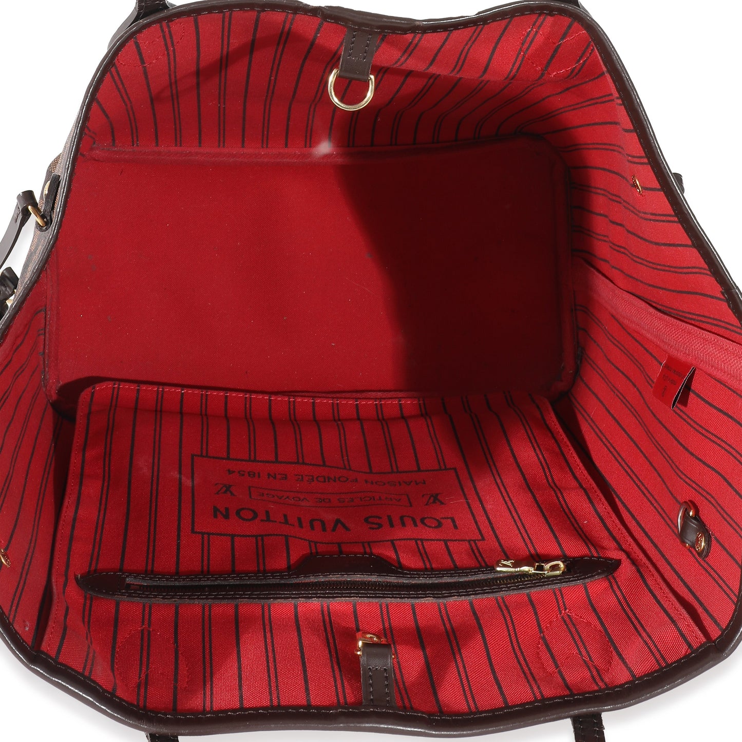 Louis Vuitton Louis Vuitton Damier Ebene Canvas Neverfull MM