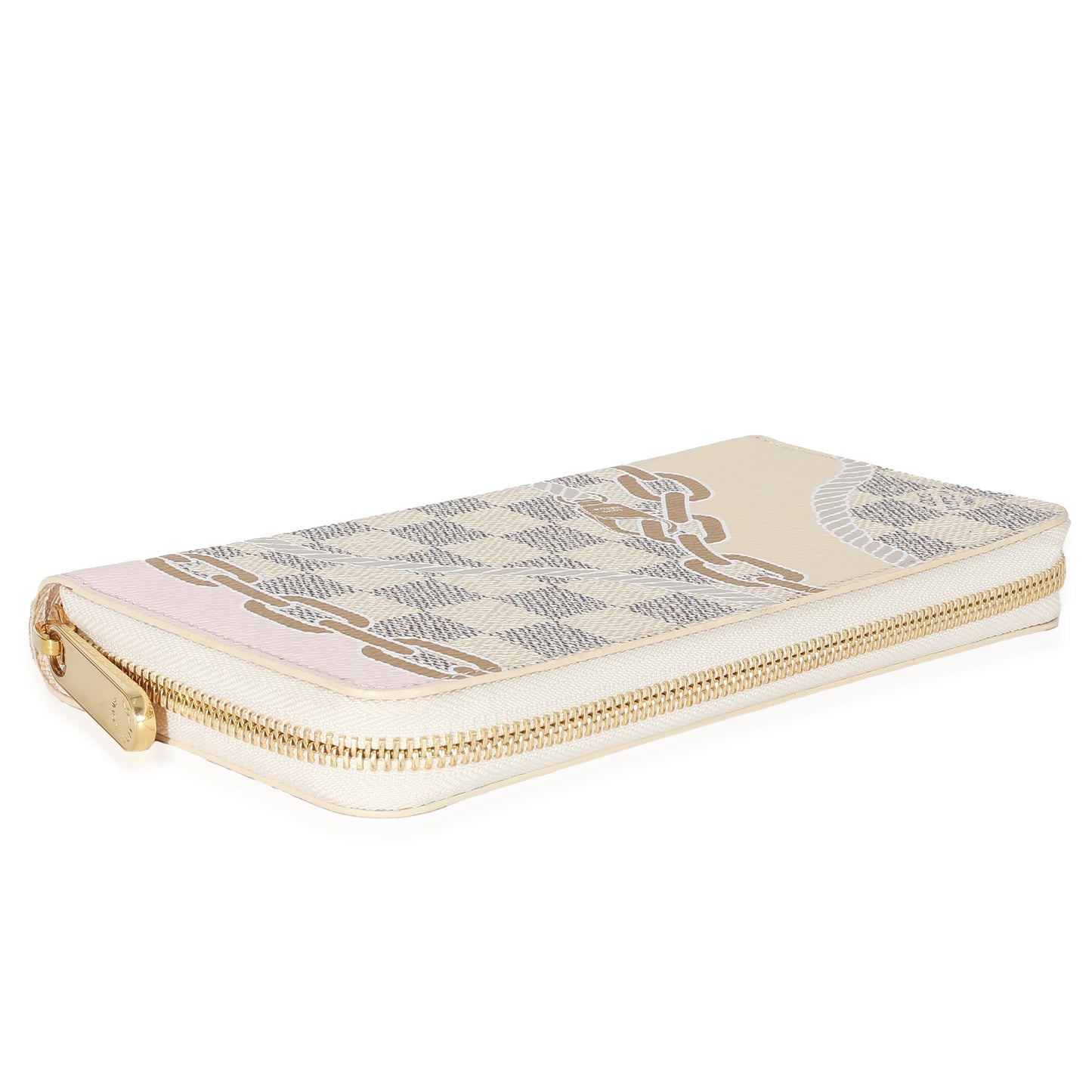 Louis Vuitton Louis Vuitton Damier Azur Canvas Nautical Zippy Wallet