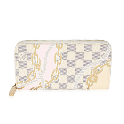 Louis Vuitton Louis Vuitton Damier Azur Canvas Nautical Zippy Wallet