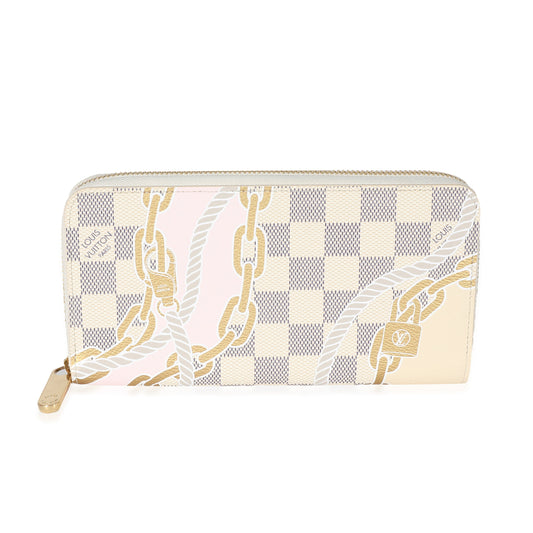 Louis Vuitton Louis Vuitton Damier Azur Canvas Nautical Zippy Wallet