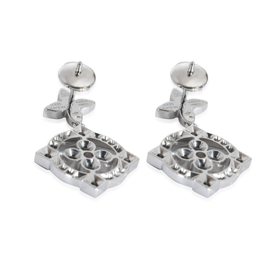 Louis Vuitton Dentelle Earrings in 18K White Gold 0.80 Ctw