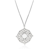 Louis Vuitton Louis Vuitton Dentelle Necklace in 18K White Gold 1.1 CTW