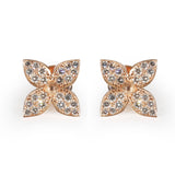 Louis Vuitton Louis Vuitton Star Blossom Earrings in 18K Rose Gold 0.4 CTW