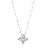 Louis Vuitton Louis Vuitton Idylle Blossom Necklace in 18k White Gold 0.2 CTW