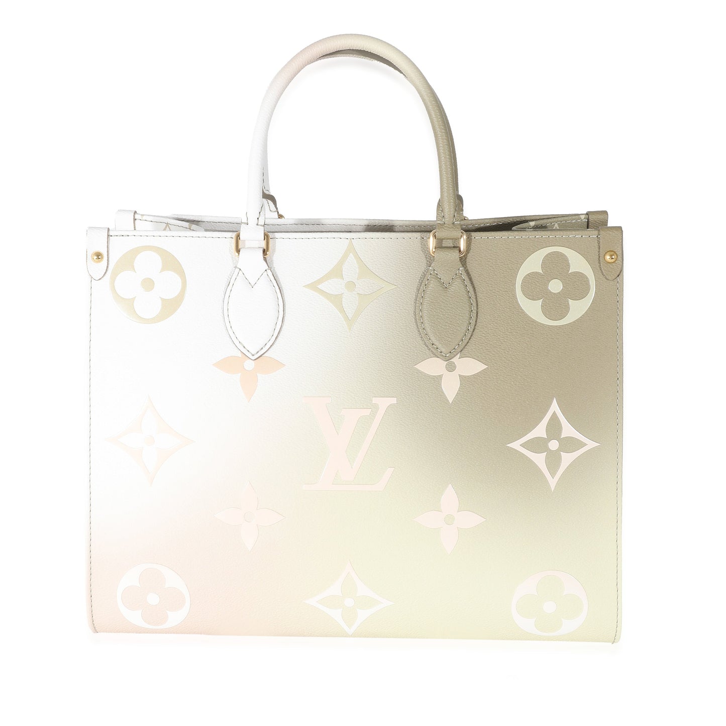 Louis Vuitton Louis Vuitton Monogram Sunset Khaki Canvas Onthego MM
