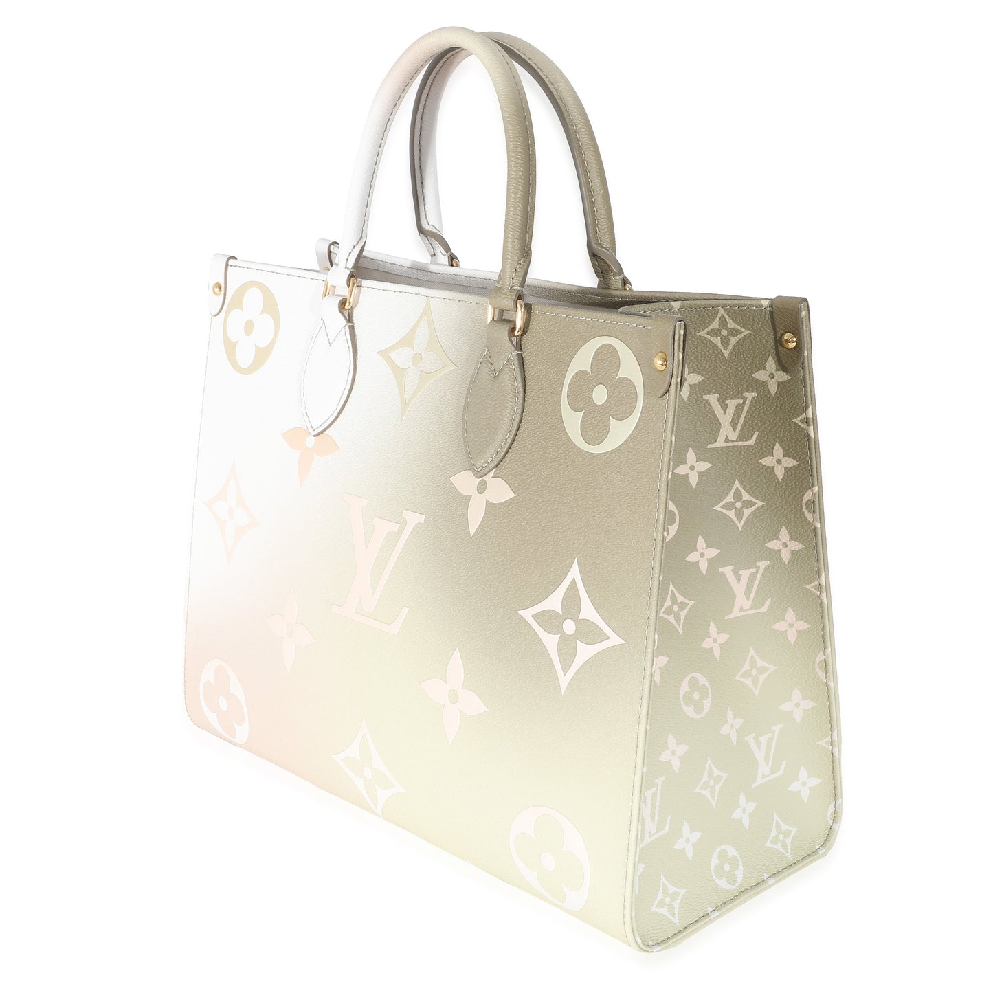 Louis Vuitton Louis Vuitton Monogram Sunset Khaki Canvas Onthego MM