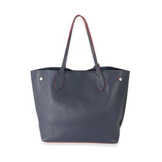 Louis Vuitton Marine Rouge Taurillon Lockme Cabas Tote