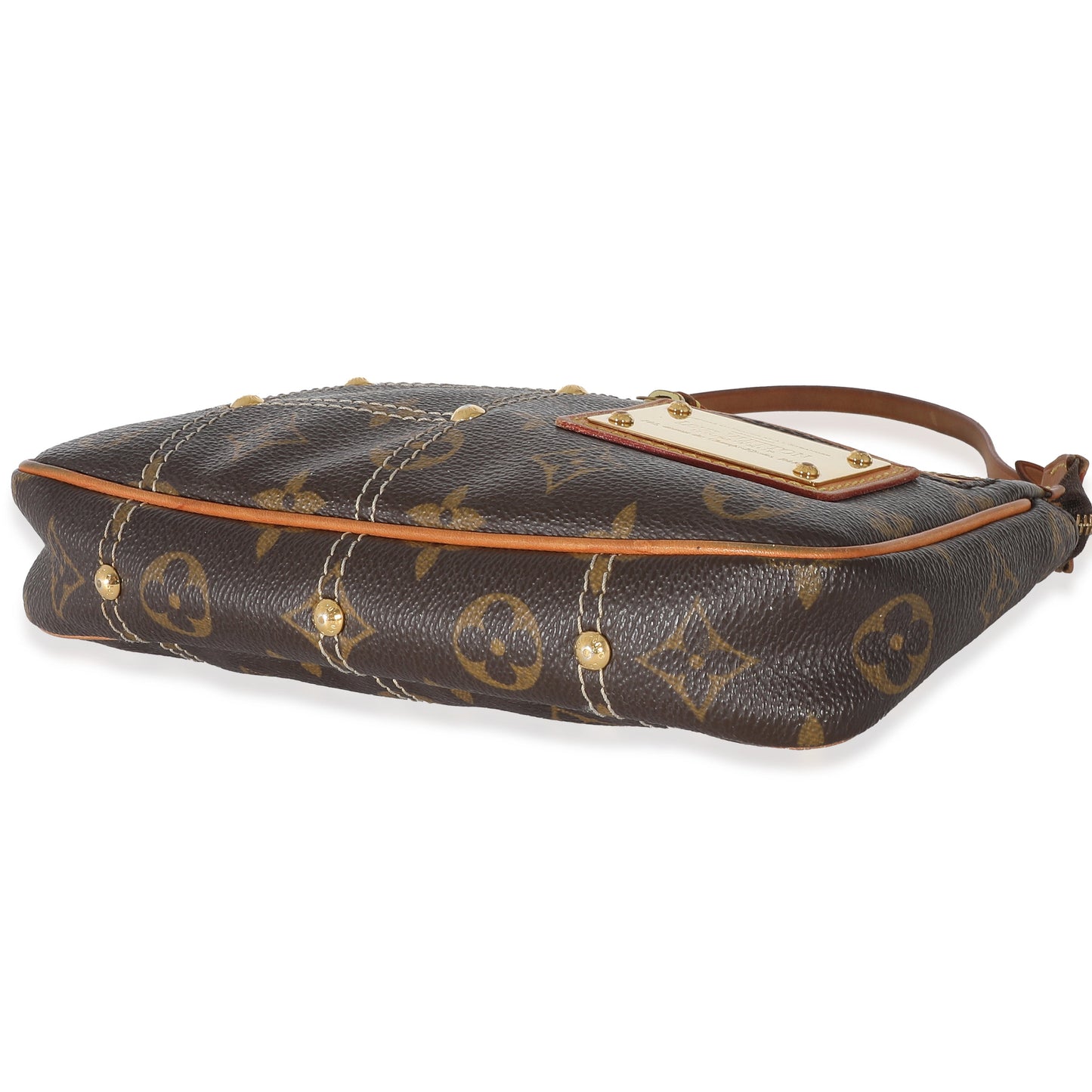 Louis Vuitton Louis Vuitton Monogram Canvas Riveting Pochette