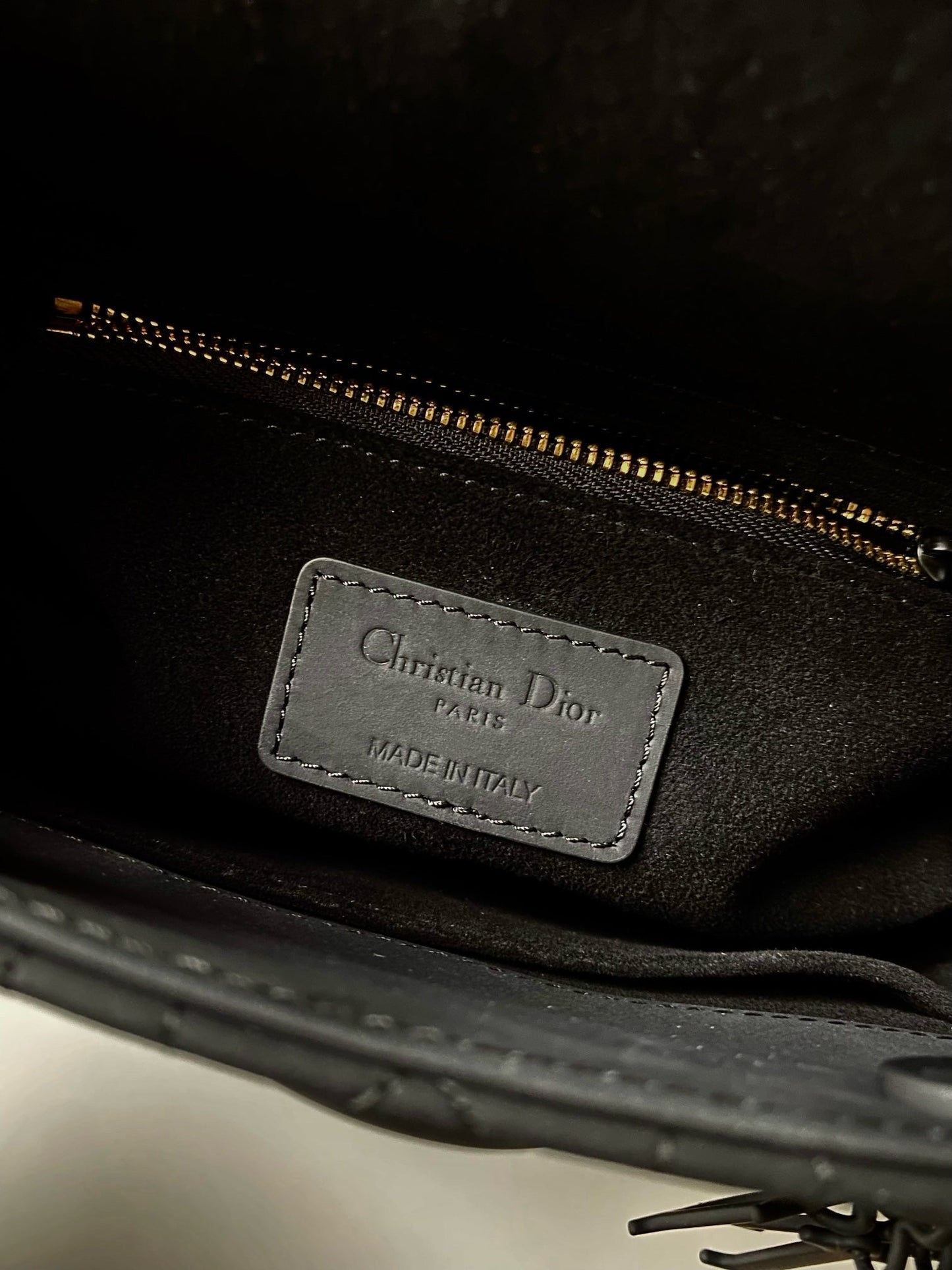 SMALL LADY 20 MY ABC ALL BLACK LAMBSKIN Amelia