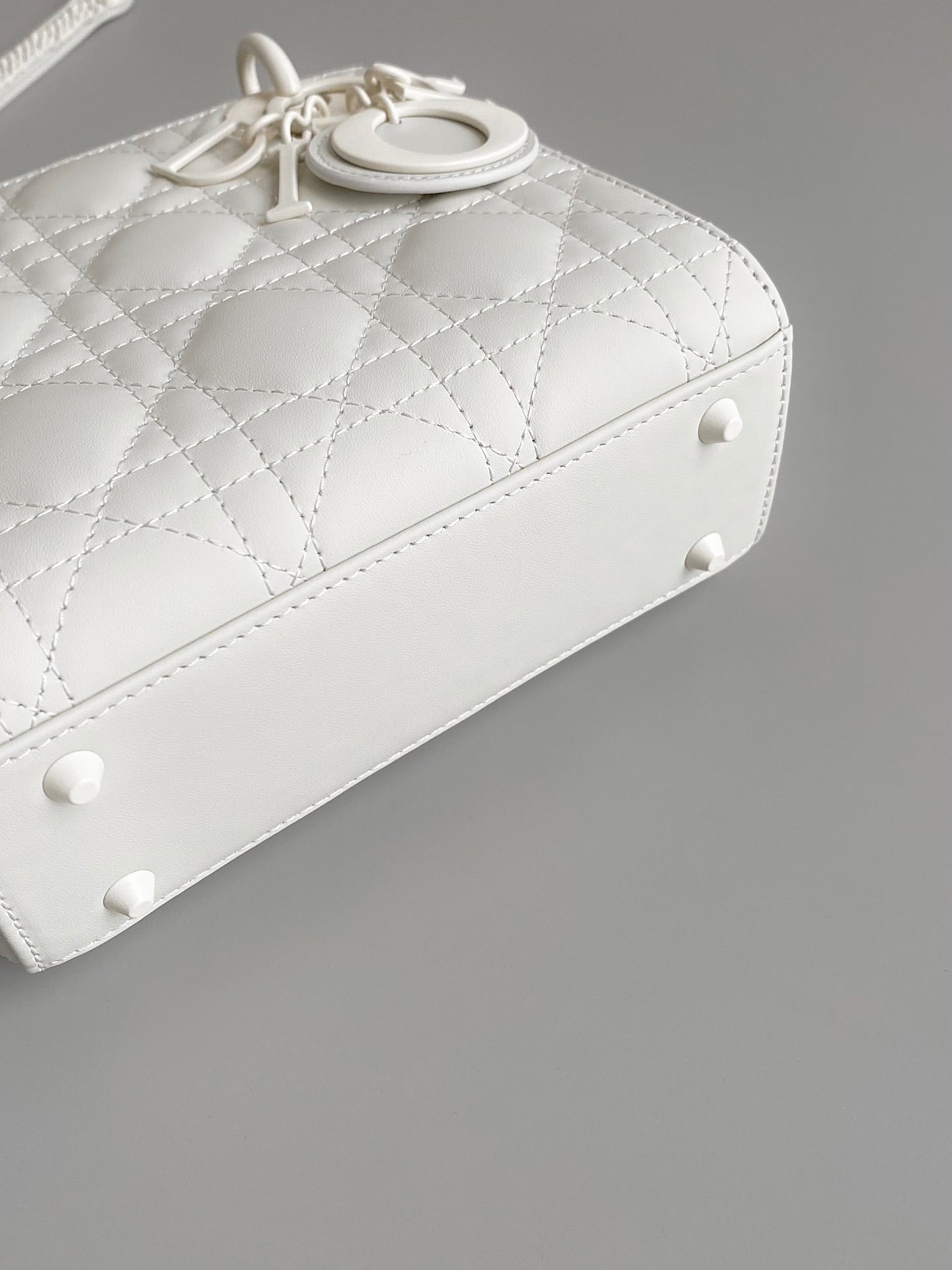 MINI LADY 17 MY ABC WHITE LAMBSKIN Amelia