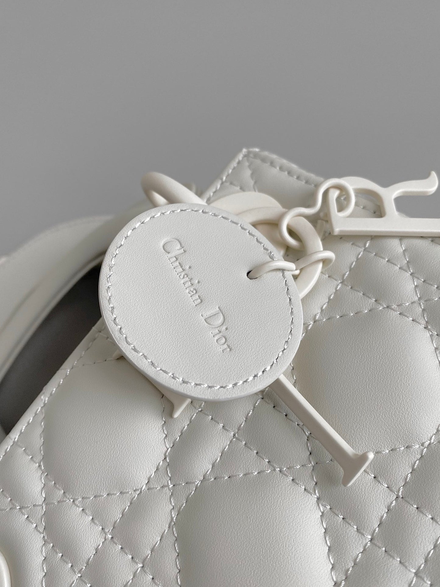 MINI LADY 17 MY ABC WHITE LAMBSKIN Amelia