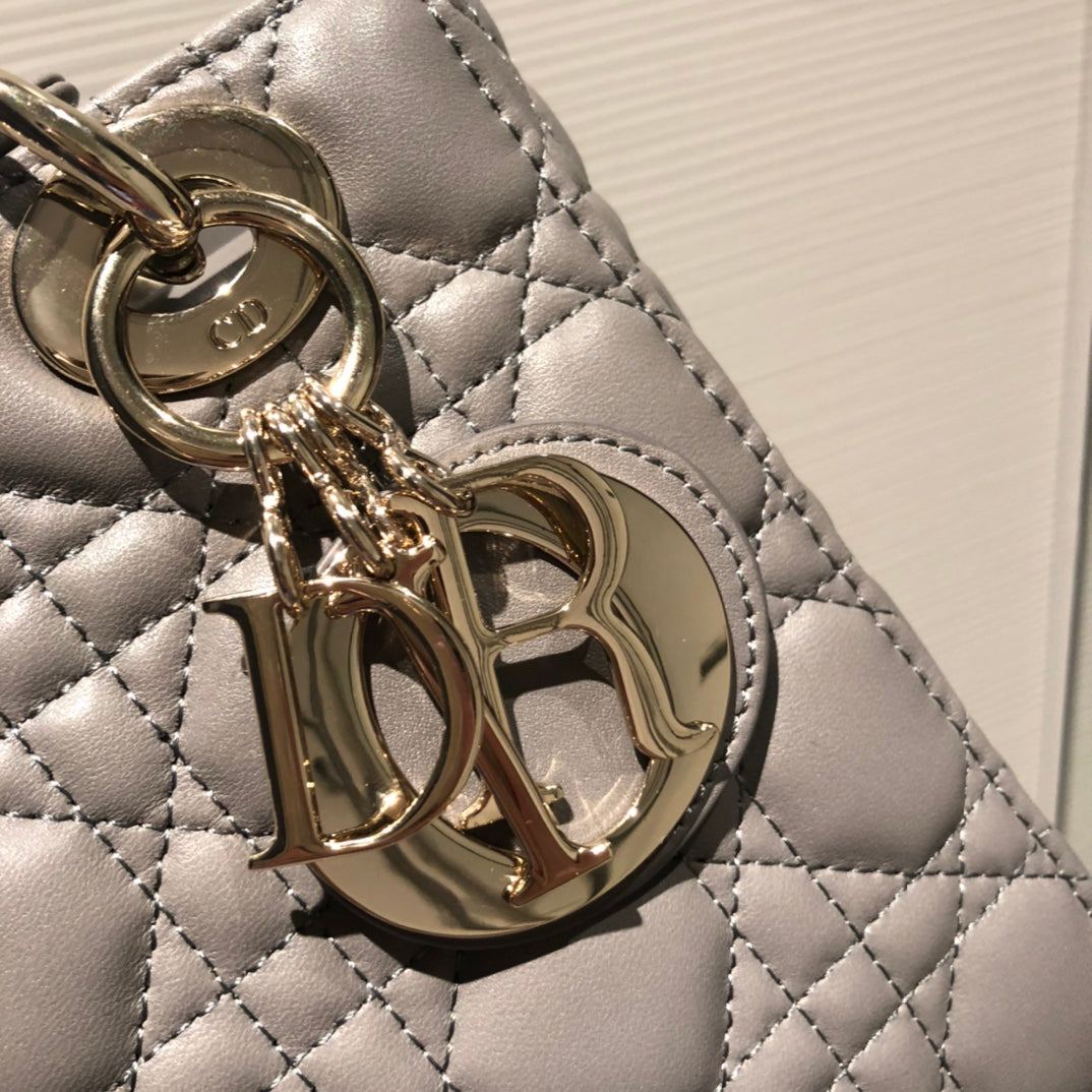 SMALL LADY 20 MY ABC GREY LAMBSKIN Amelia