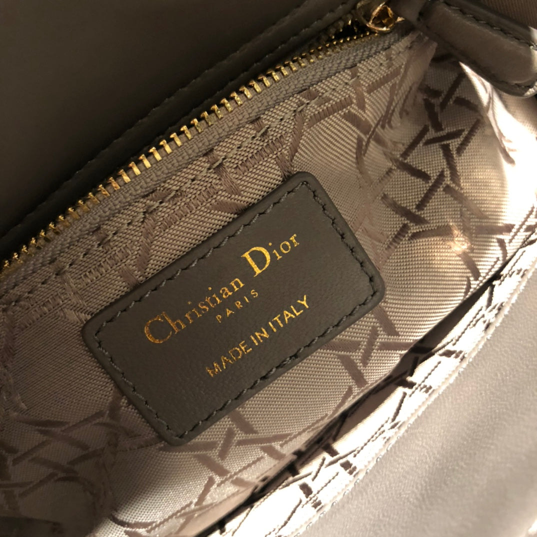 SMALL LADY 20 MY ABC GREY LAMBSKIN Amelia